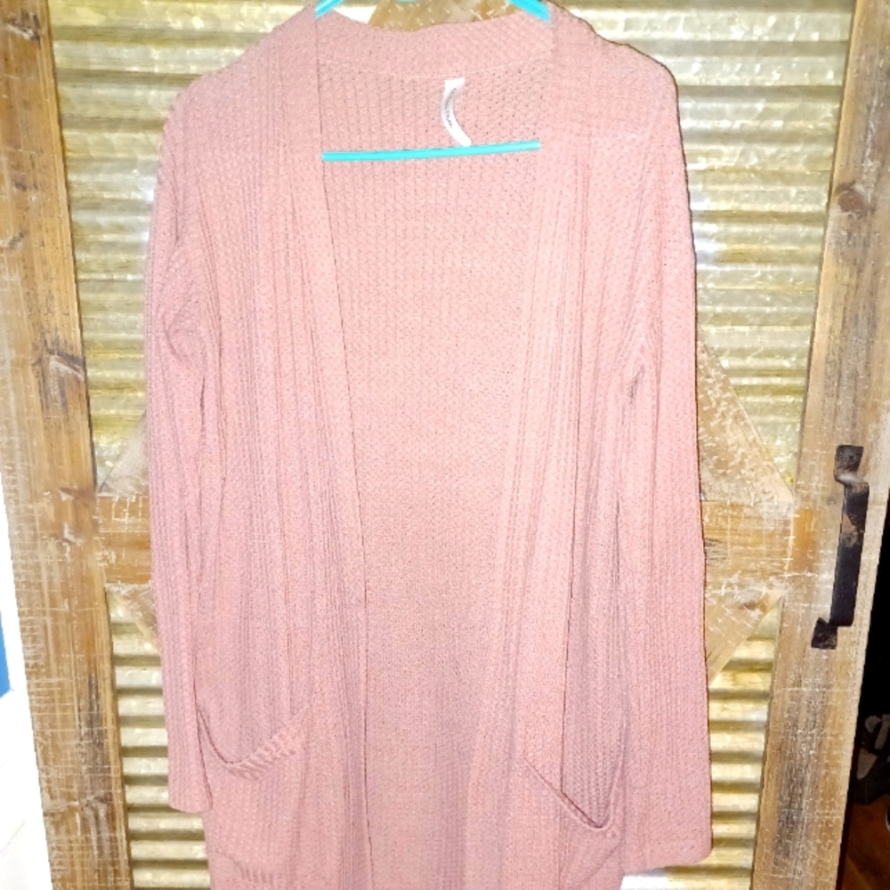 Tickled Teal Women's Cardigan Sweater